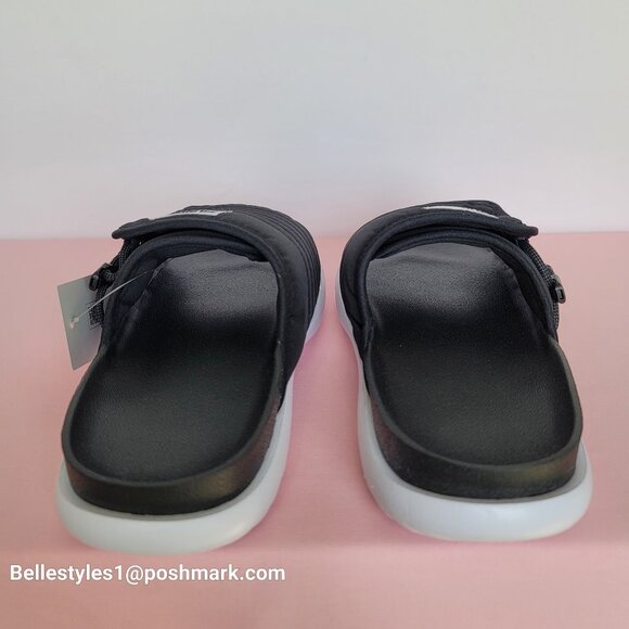 NIKE Asuna 2 Sporty Quilted Slide Sandals- Black/White color- Women’s Size: 9 ⭐ - Picture 12 of 16